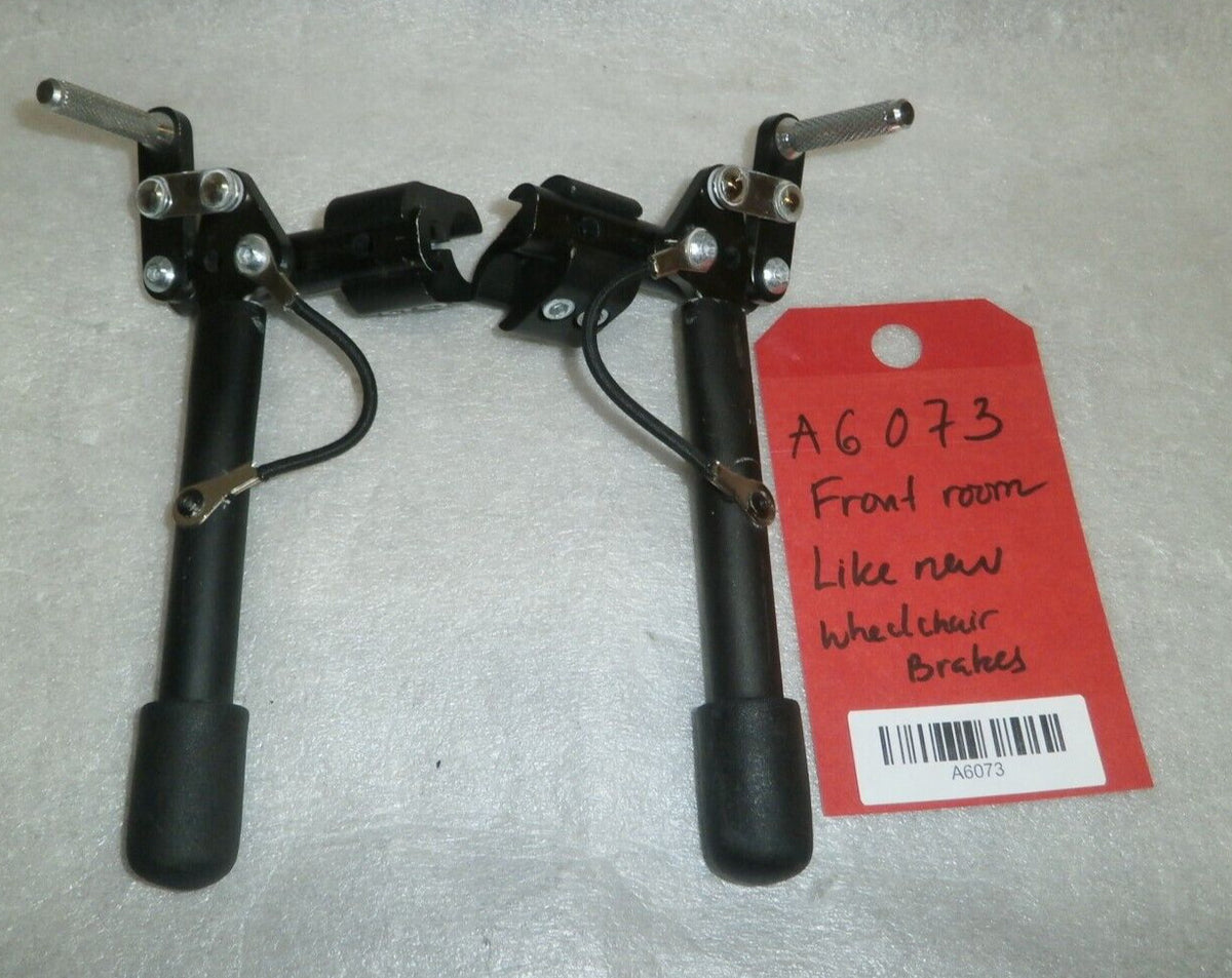 Wheel Locks Wheelchair Long Hand Brake Pull Push Assembly Pair Left Right