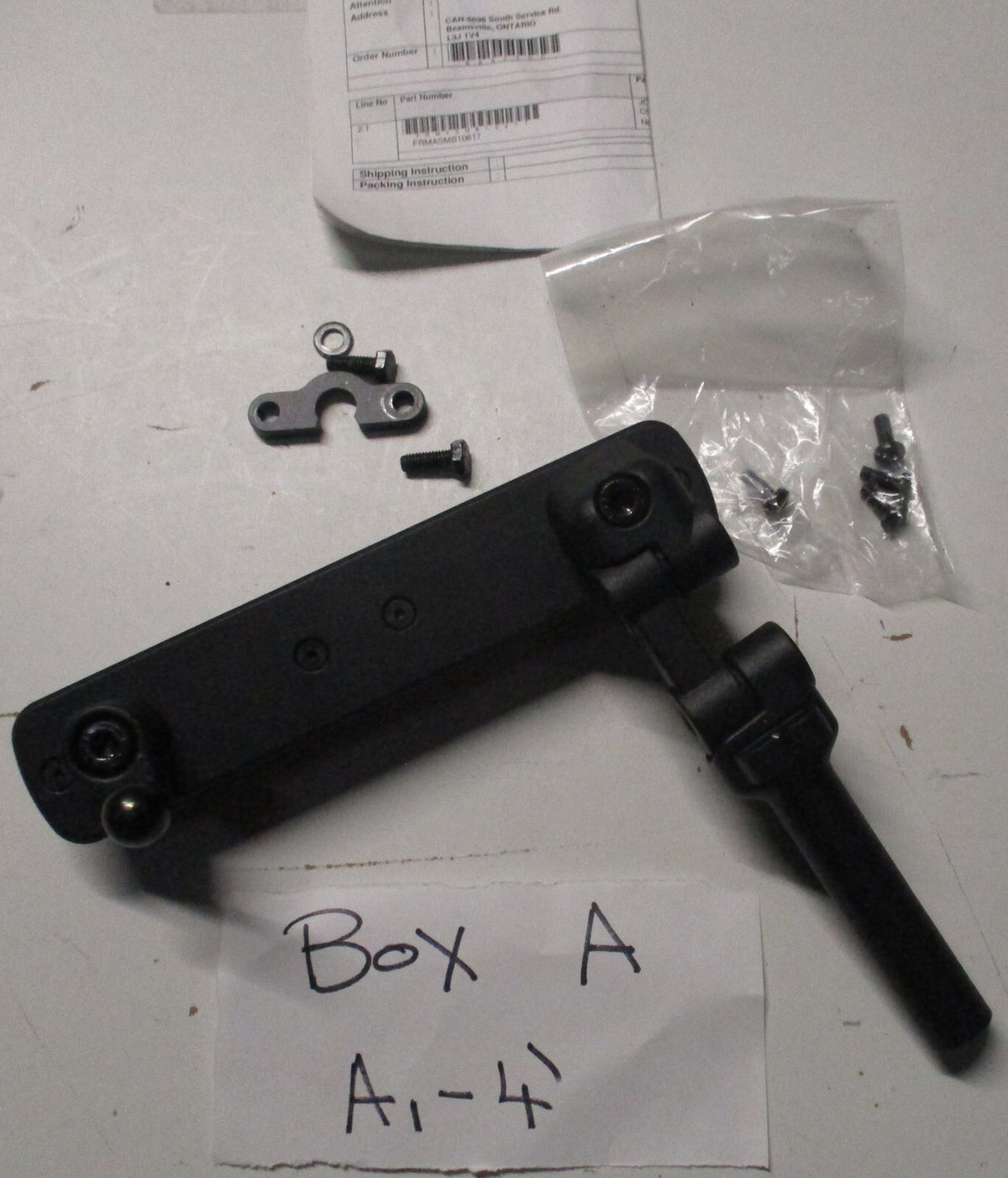 PRIDE QUICKIE 1450 JOYSTICK MOUNTING BRACKET ASS COURTIS CONTROLLER FRMASMB10617