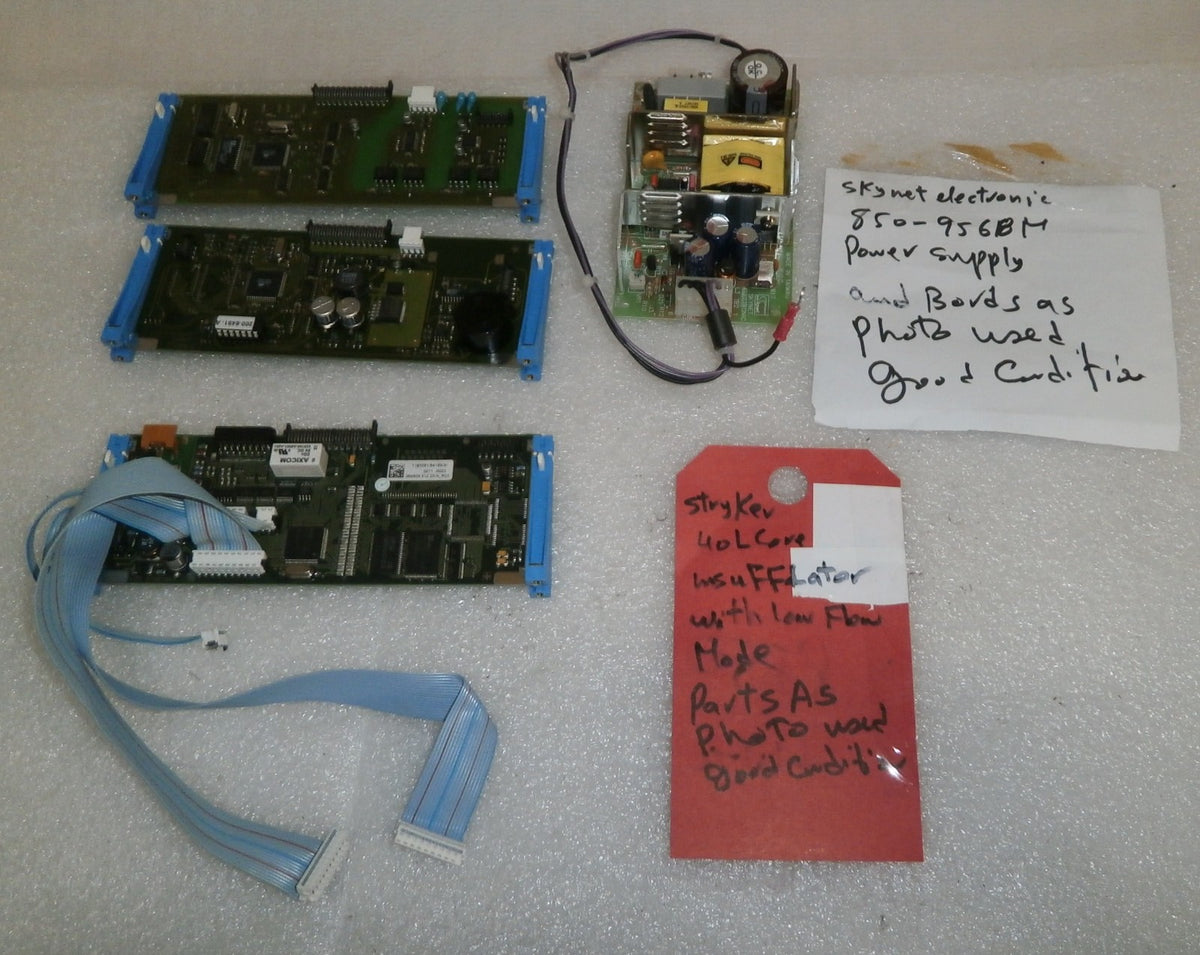 PARTS FROM STRYKER 40L CORE INSUFFLATOR SKY NET ELECTRONIC 850-956BM GOOD