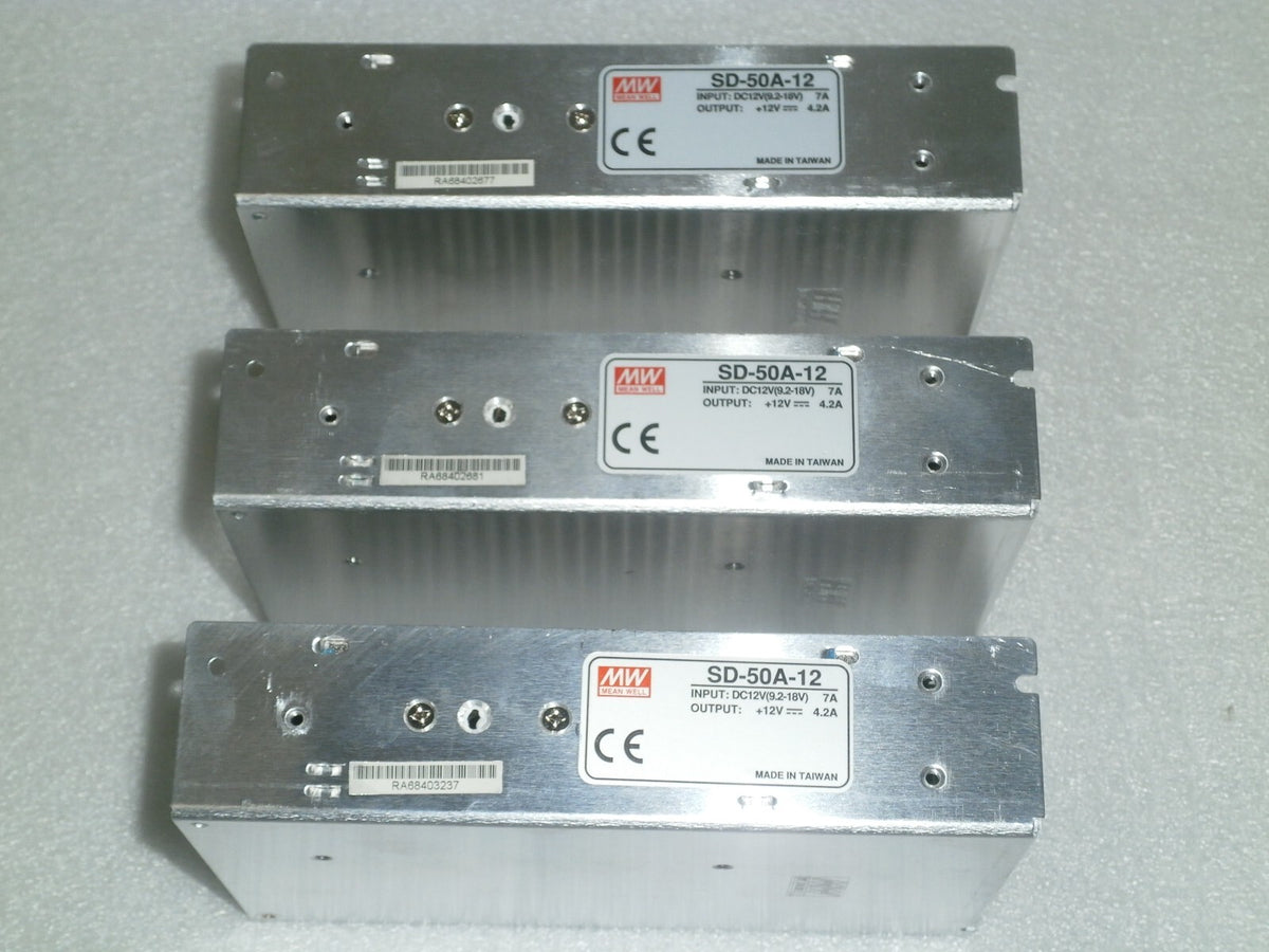SET OF ASUS WL-530G Pocket w/3 MW SD-50A-12, SP-200-12, SD-25B-24 & Omron 12V DC