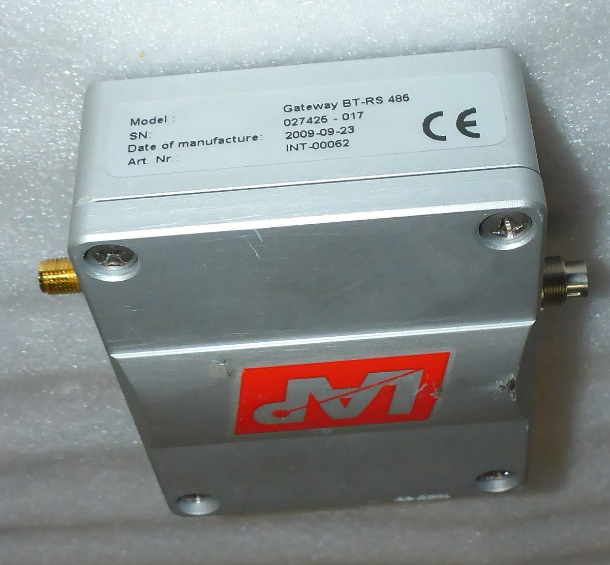 lap laser GATEWAY LAB BT-RS-485 BLUETOOTH TO RS485+ANTENNA good conditiON.