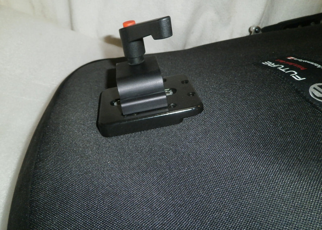 16" FUTURE PRISM BASIC BACK FOR WHEELCHAIR WITH BACK SUPPORT FULL BRACKETS