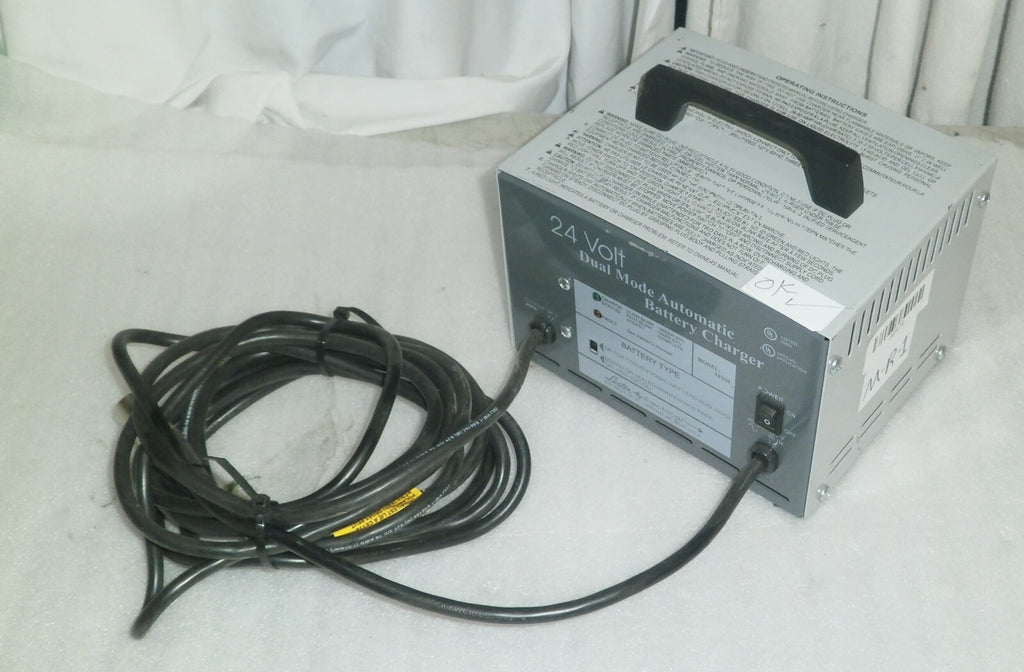 Lester Dual-Mode 24 Volt 8 A Automatic Timer 18330 Wheelchair Battery Charger