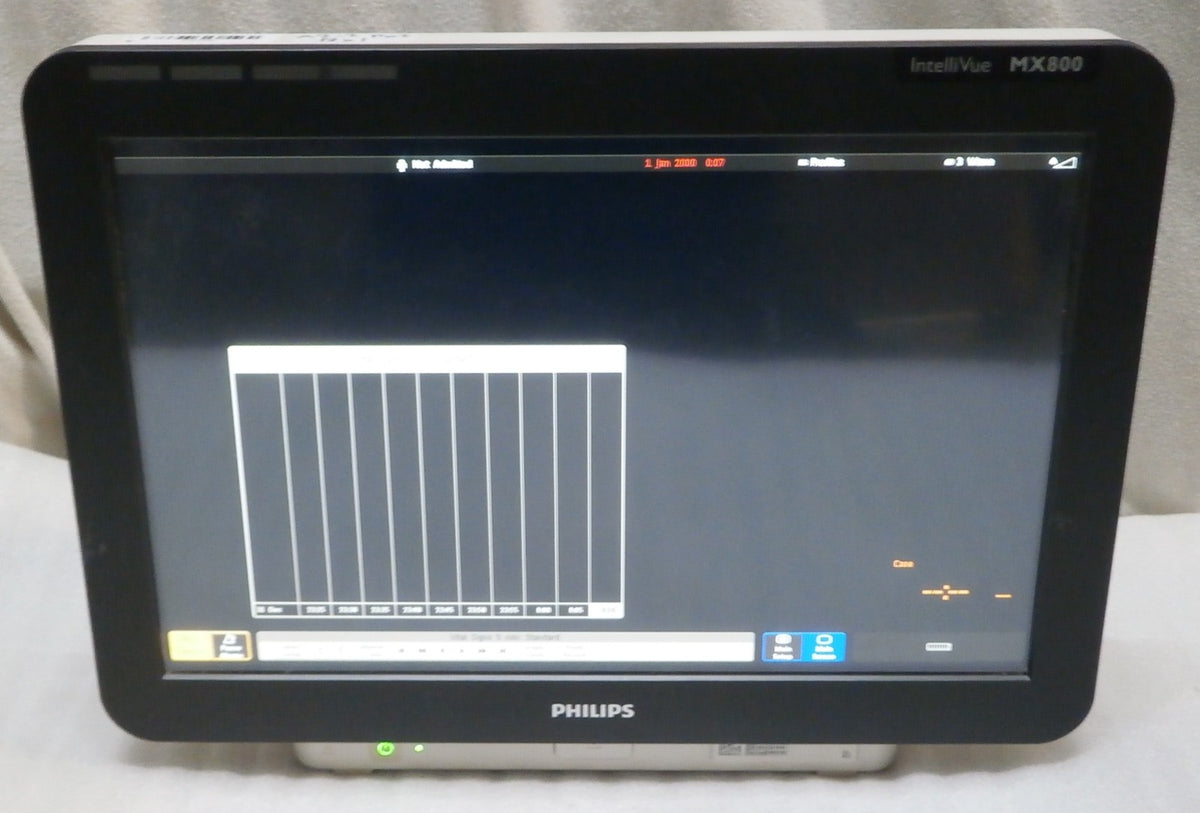 Philips IntelliVue MX800 Monitor 865240 W/ FMS