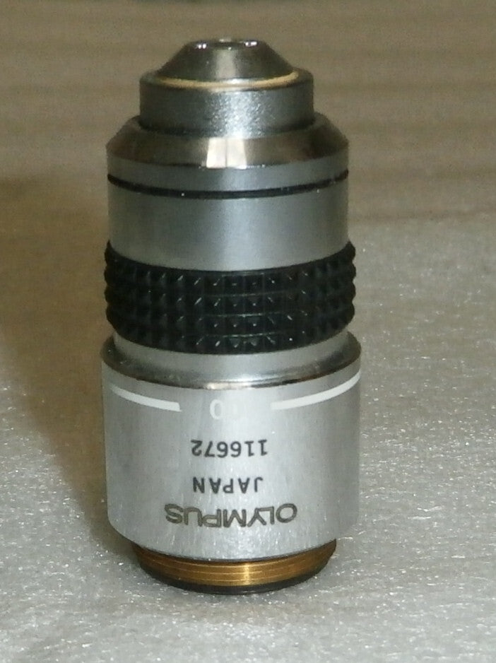 Olympus SPlan 100X 1.25 Oil 160/0.17 116672 Microscope Objective