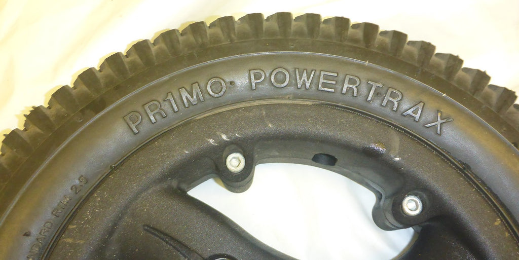 A7137 QUICKIE QM 710 WHEELCHAIR WHEELS PRIMO 3.00-8 SOLID AS PHOTO V GOOD COND