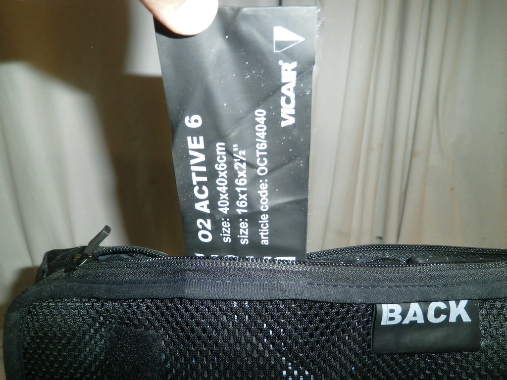 VICAIR Wheelchair Cushion 02 Active 6 Size 16X16" W/Cover Good Condition