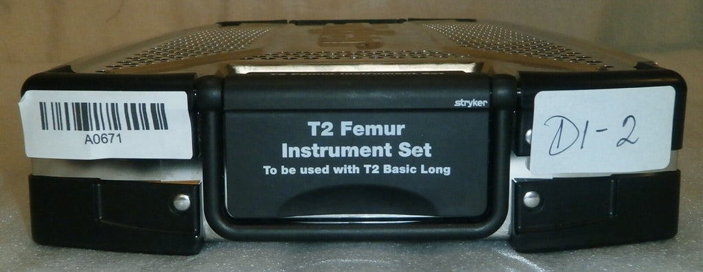 Stryker T2 Femur Instrument Set To be Used with T2 Basic Long