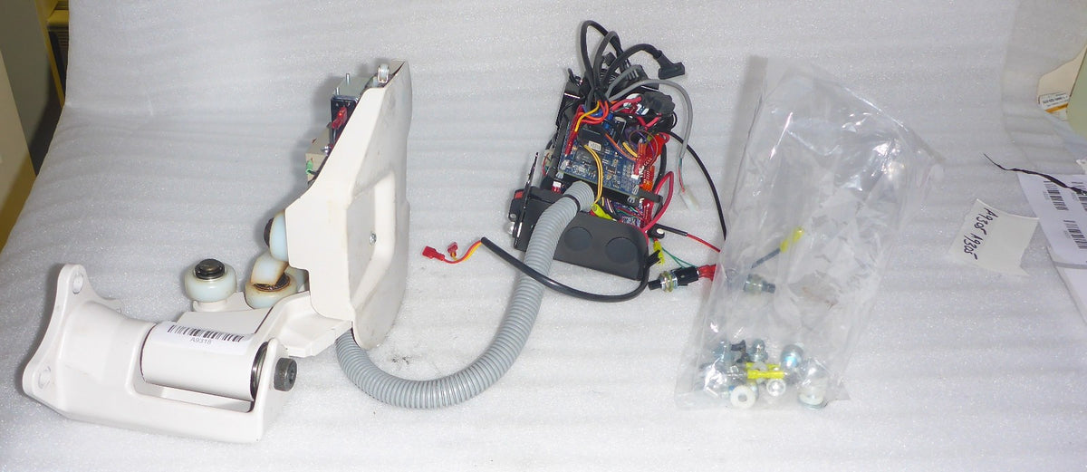 2023 BRUNO STRAIGHT CRE-2110 STAIR LIFT BOARD AND ROLLERS WITH PARTS AND CABLES