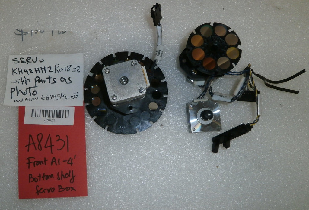 QUANTITY OF 2 SERVO MOTORS KH42HM2R018 AND SERVO KH39M2 GOOD CONDITION AND PARTS