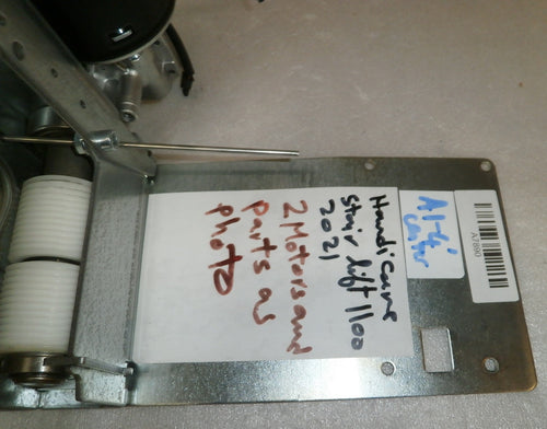 2021 HANDICARE STAIR LIFT 1100 2 MOTORS AND PARTS AS PHOTO
