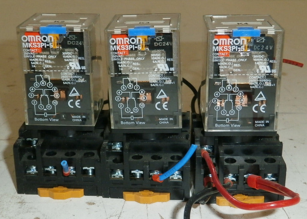 3 OF OMRON MKS3PI-5 USED AS PICTURES
