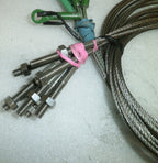 Lot of 8 pcs Thermocouple Wires with D: 70'' from ASP STERRAD 100S STERILIZER