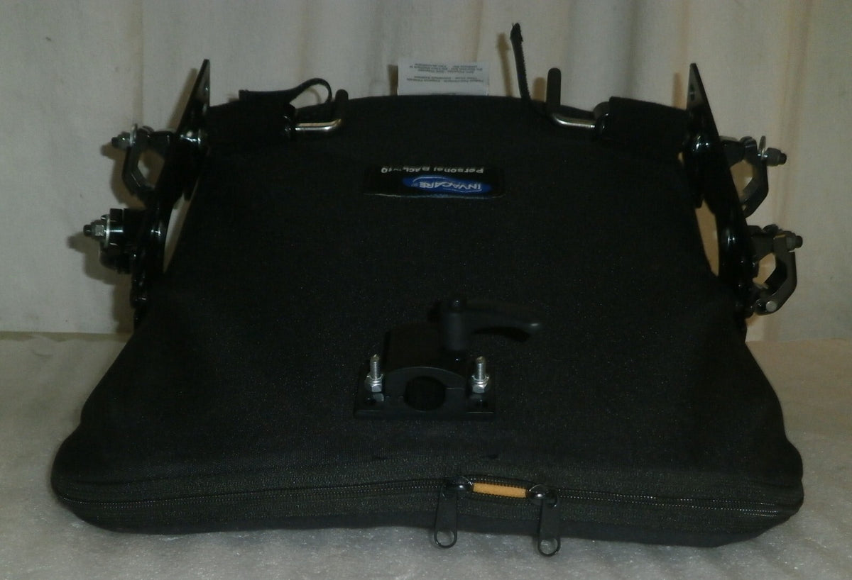 Invacare Personal Back Cushion TM 10 Size 16x18" W/ Accessories Good Condition