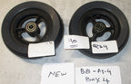 Set of TWO 5.5 X 1.5 WHEELCHAIR CASTERS WHEELS NEW CONDITION