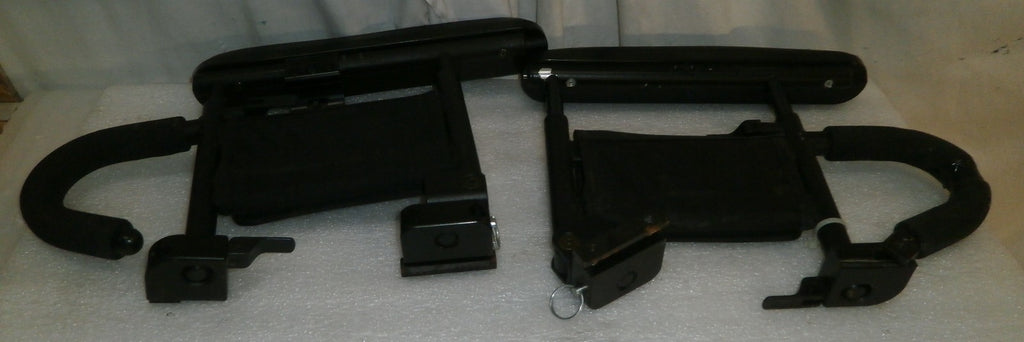 QUANTUM Q6 EDGE WHEELCHAIR ARMRESTS USED WITH RECEIVER AS PHOTO