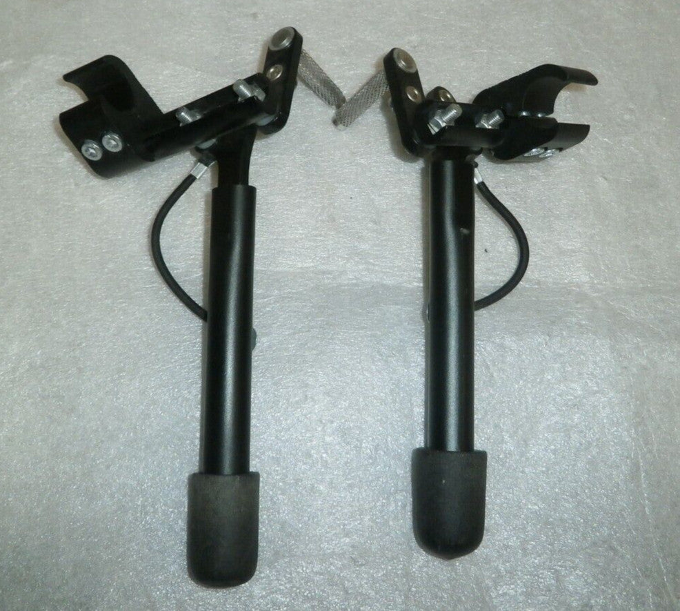 Wheel Locks Wheelchair Long Hand Brake Pull Push Assembly Pair Left Right