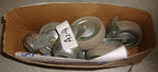 Medium 3 Inch Casters Wheels Nylon Wheels Castors Bolt Hole Bearing H. duty