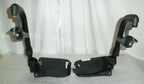 SET OF 2 WHEELCHAIR FOOT RESTS WITH MOUNT PLATES for Invacare Myon