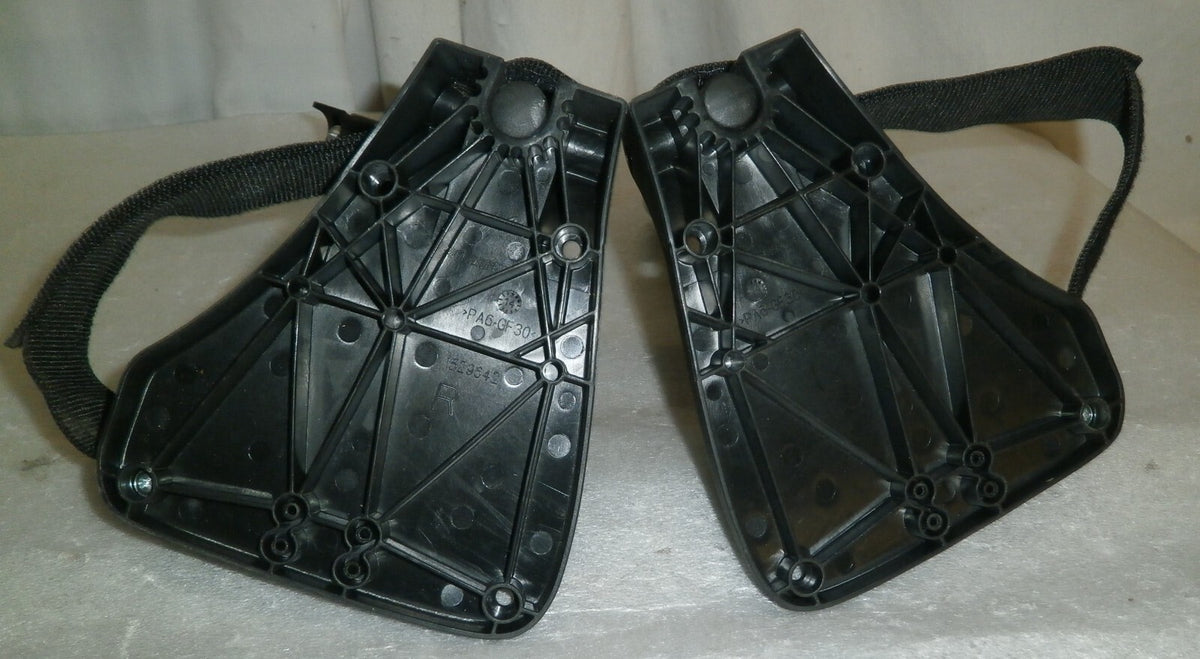 SET OF 2 WHEELCHAIR FOOT RESTS WITH MOUNT PLATES for Invacare Myon