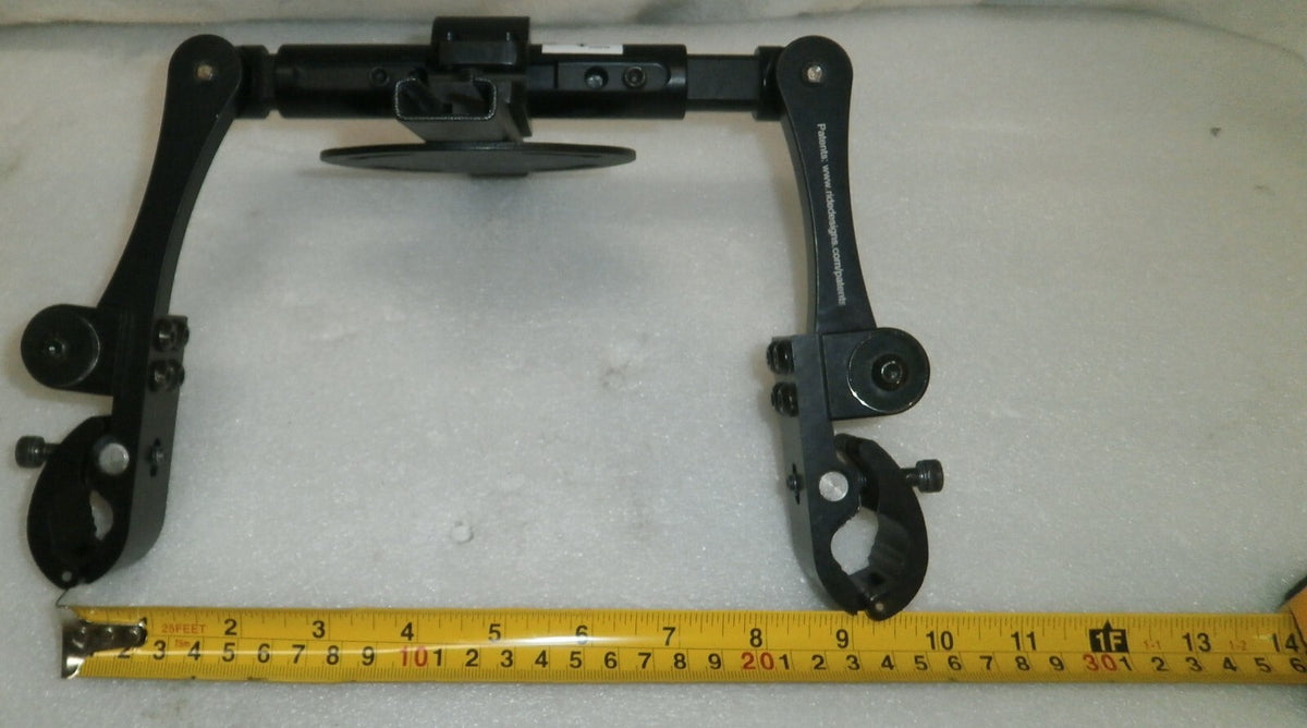Bracket Back Cushion Flexloc by RideDesigns Foldable length 20" With Accessories
