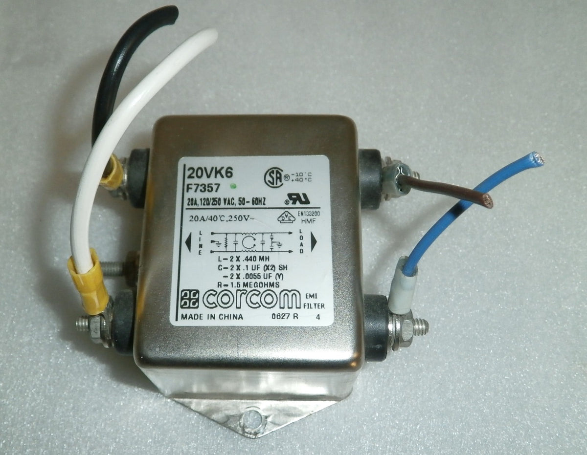 VARIAN CP-3800 CORCOM 20VK6-F7357 AND T11-62-SWITCH 20-0A-01-10AL-V USED G