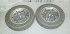 LOT OF 2 QUANTUM Q6 EDGE WHEELS 3.00-8 SOLID GOOD CONDITION