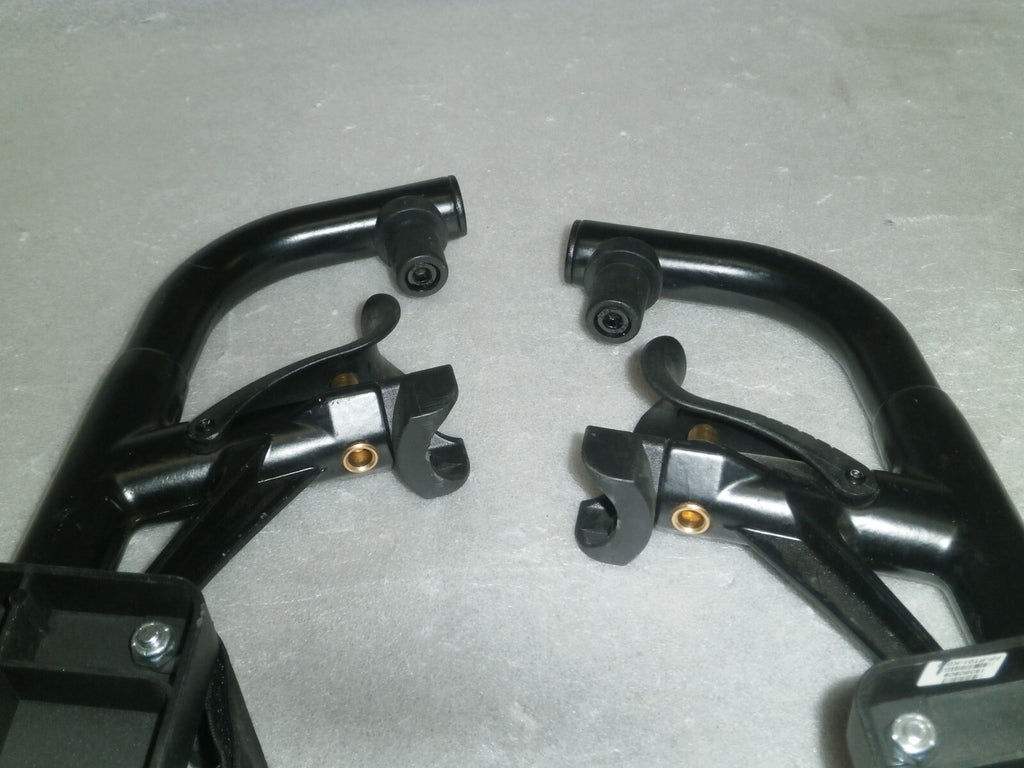 SET OF 2 WHEELCHAIR FOOT REST FRAME DIMENSION AS PHOTO