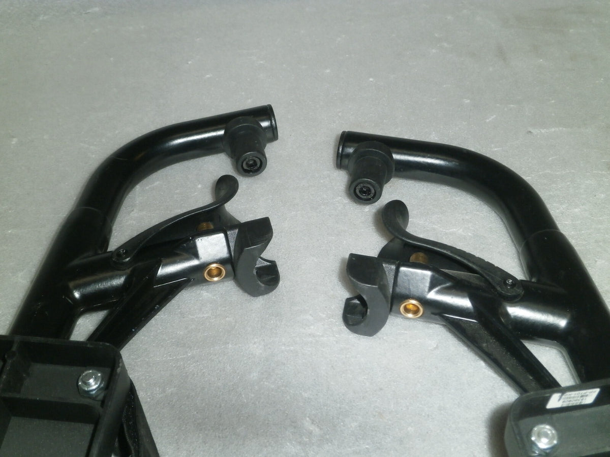 SET OF 2 WHEELCHAIR FOOT REST FRAME DIMENSION AS PHOTO