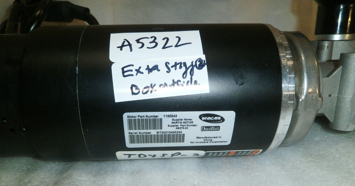 2 Invacare tdx sp-2 Motors Left & Right 1163413 1163412 1188843 / M9278-2
