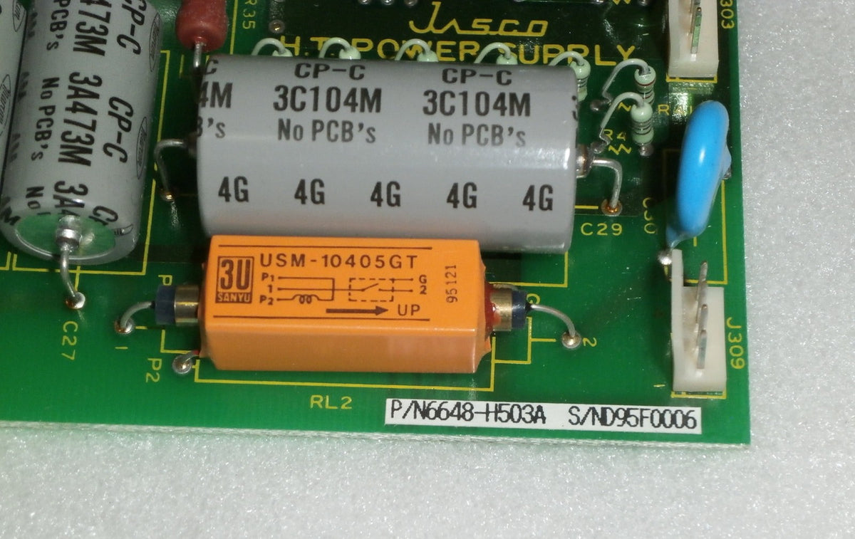 JASCO-J-715 HT POWER SUPPLY BOARD 6648-503EB GOOD CONDITION