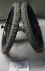 PRIMO WHEELS 16 x 1.75 WITH RIMS GOOD CONDITION WITH AXIS