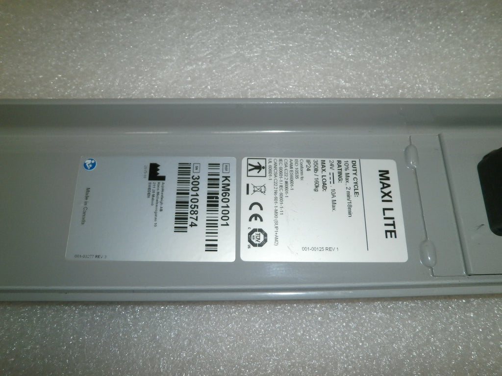 maxi lite arjo floor lift charger and control panel used good condition
