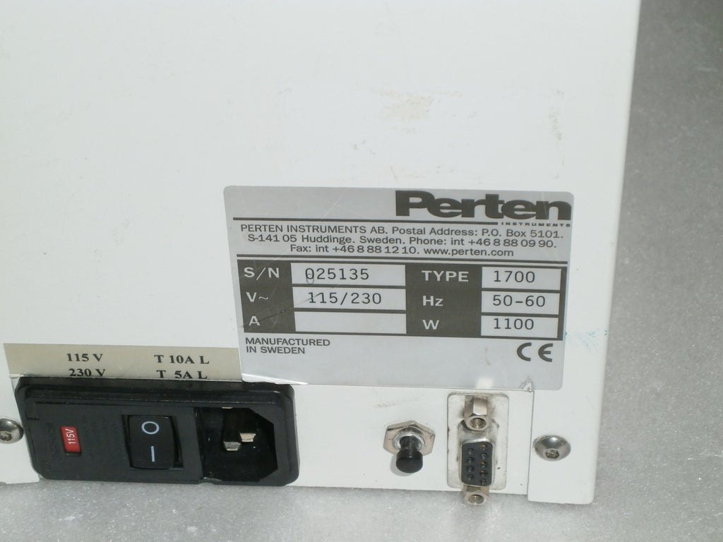 Perten Falling Number 1700 Grain Sprouting - Wheat Measurement