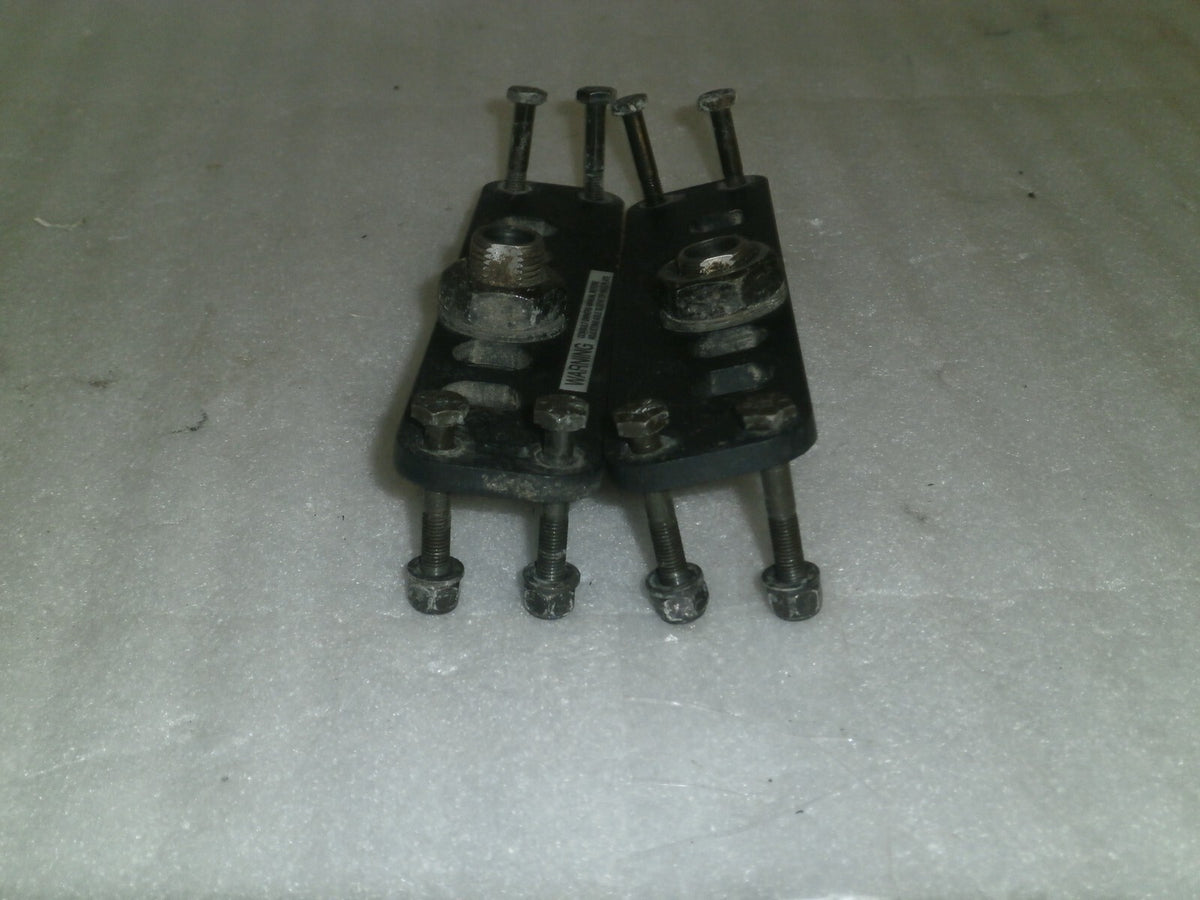 Pair of Quickie Zippy Wheelchair Axle Plates as Photo