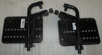 SET OF WHEELCHAIR FOOT REST GOOD CONDITION WITH MOUNT PLATES DIMENSION AS PHOTO