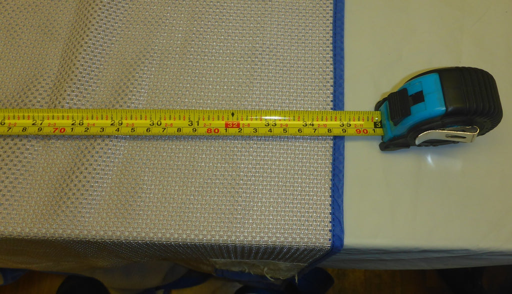 BLUE SLING GOOD CONDITION DIMENSION 49 X 39 X 9 AS PHOTO