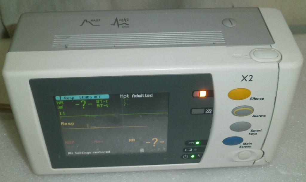 Philips IntelliVue X2 Vital Sign Patient Monitor M3002A Rev H (no battery)