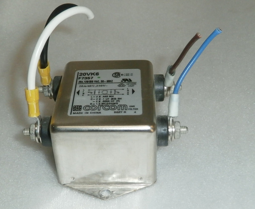 VARIAN CP-3800 CORCOM 20VK6-F7357 AND T11-62-SWITCH 20-0A-01-10AL-V USED G