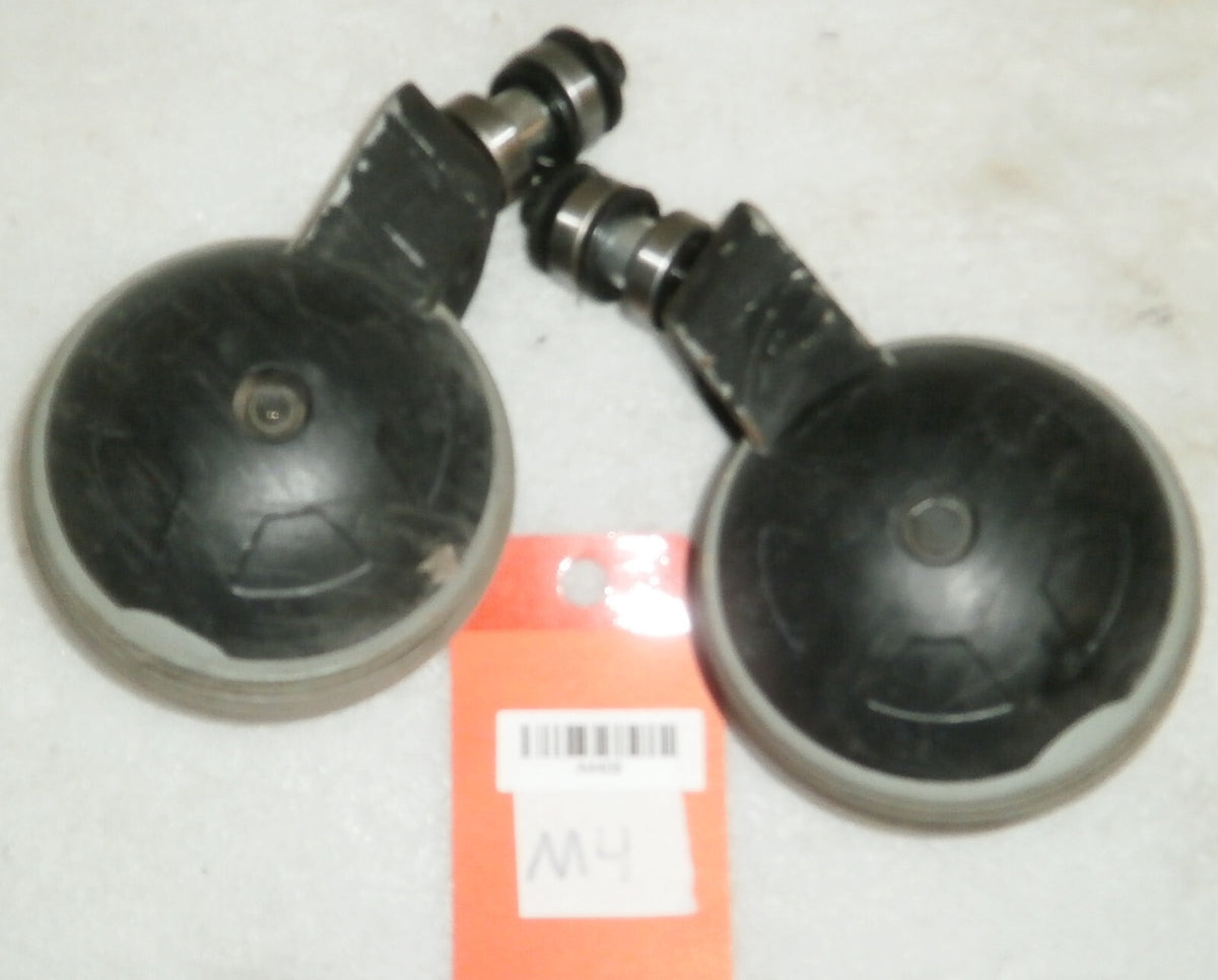 LOT 2 OF KickSTOP WHEEL CASTER SWIVEL & BRAKE