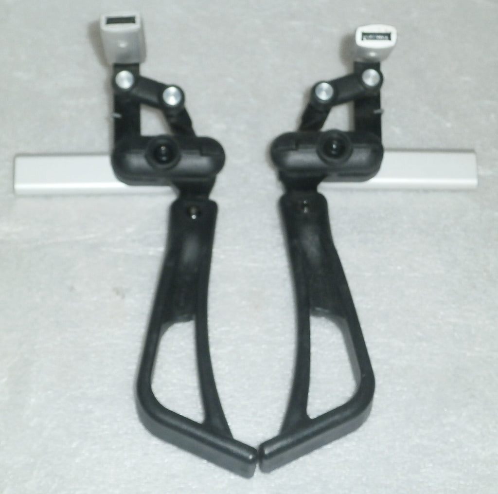 Wheel Locks Wheelchair Hand Brake Pull Push Assembly Pair Left Right
