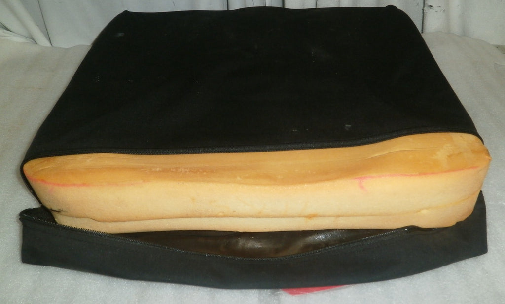 Wheelchair Cushion Size 18x16" W/ Cover Fair Condition