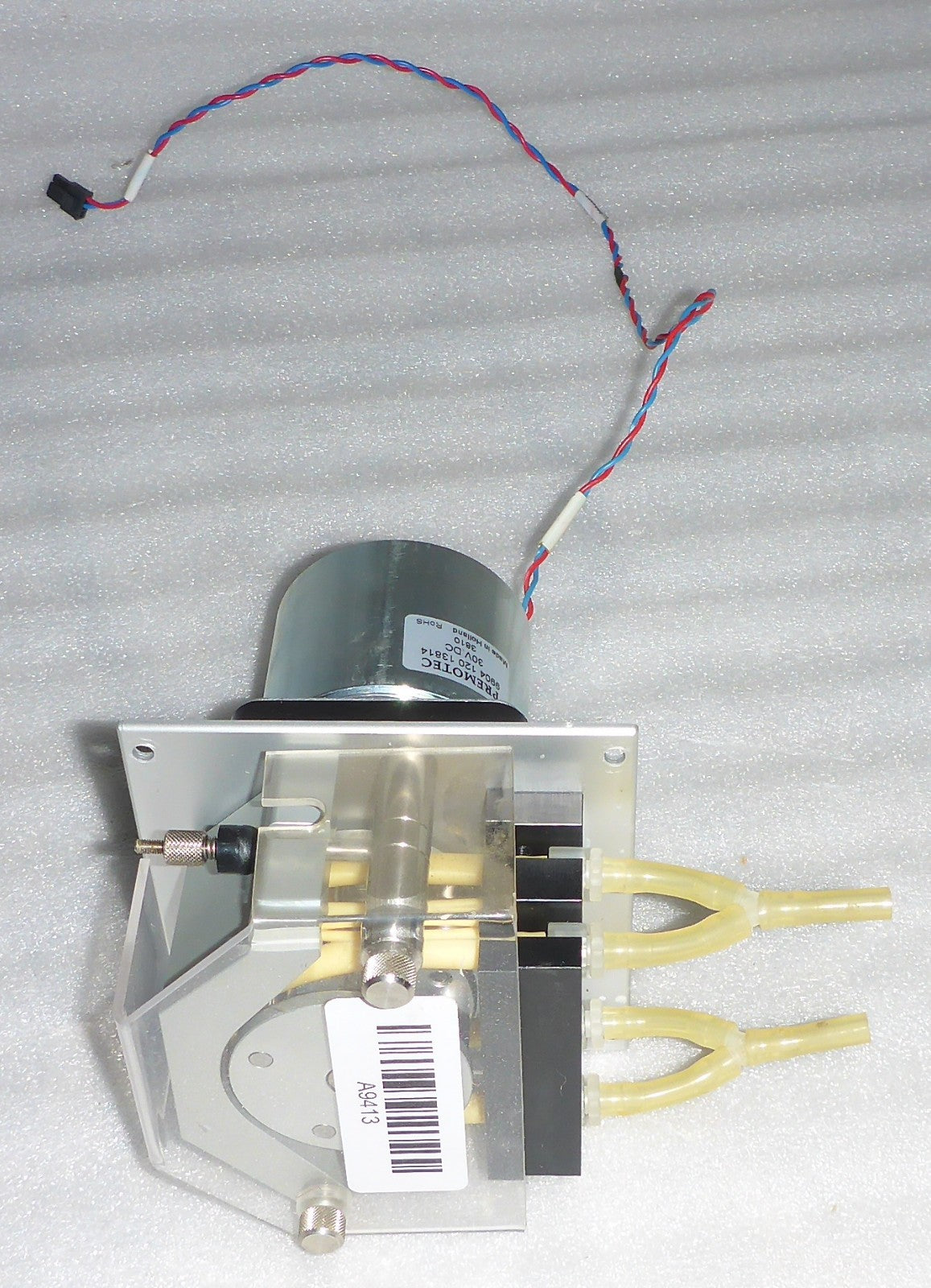 WATSON MARLOW PREMOTEC PUMP 950312 WITH MOTOR PREMOTEC 9904 120 13814