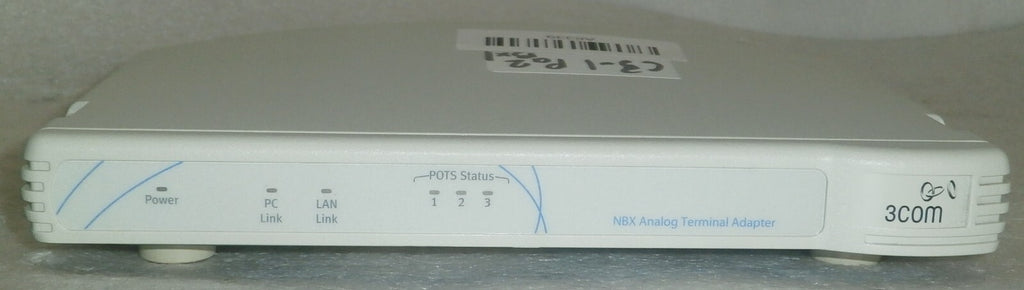 3Com 3C10400 NBX Analog Terminal Adapter 655-0107-01 POE Network Powered