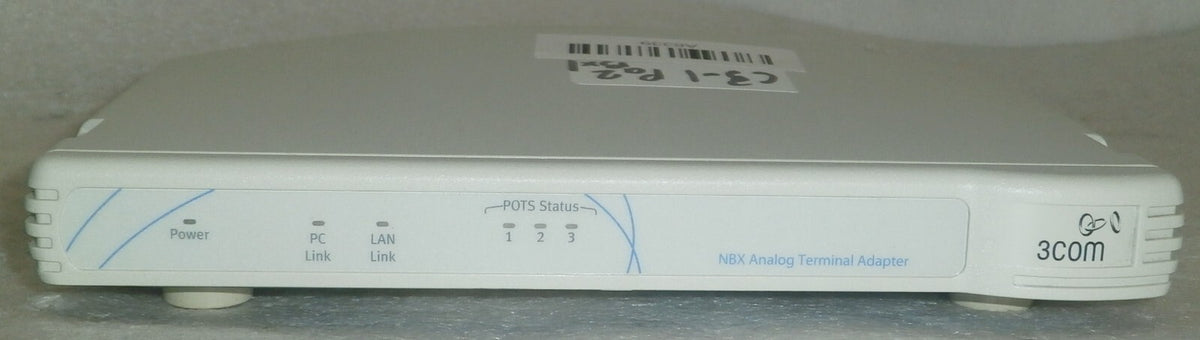 3Com 3C10400 NBX Analog Terminal Adapter 655-0107-01 POE Network Powered