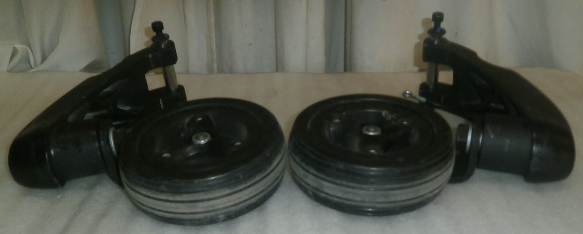Set of 2 Parts Back Caster Frames as Photo Good Condition