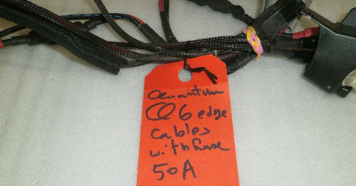 Battery Cables with Fuse 50A for Quantum Edge Q6