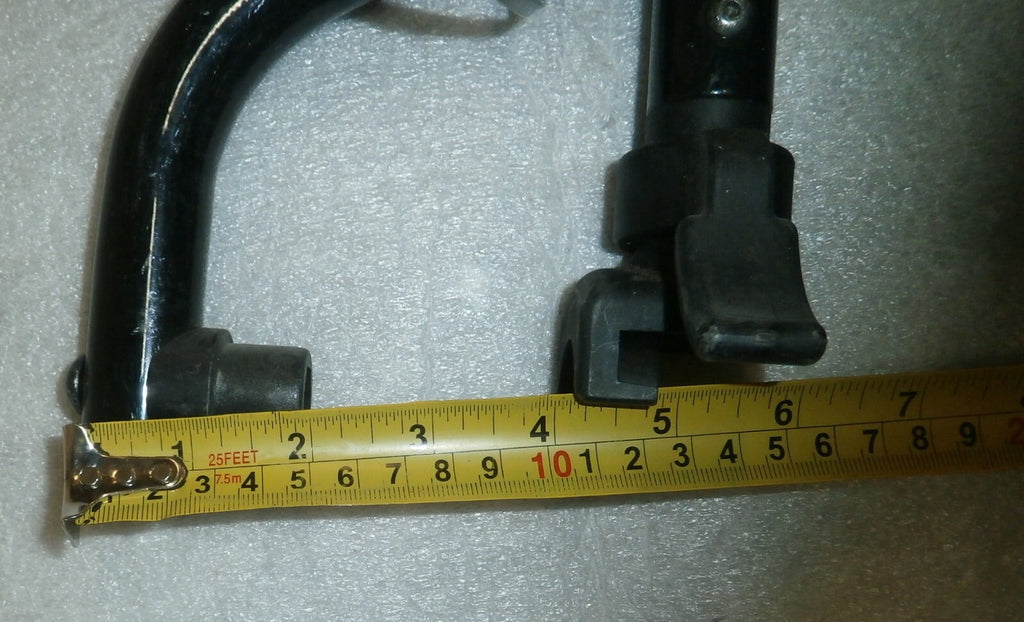 SET OF 2 WHEELCHAIR FOOT REST FRAMES DIMENSION AS PHOTO