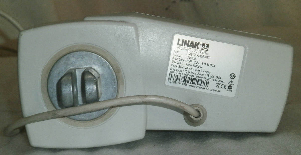 Linak 340019 Push Pull Actuator Medical 34310F+3X30004X Hoyer Sunrise 0711A415