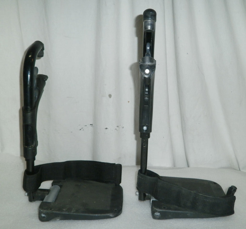 Pair of Invacare Action Leg rest for Wheelchair Has some Rust on Bolt